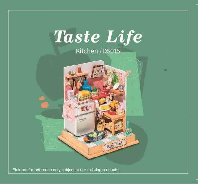 RDS015 - Taste Life | Robotime DIY Tiny Miniature Dollhouse Manual