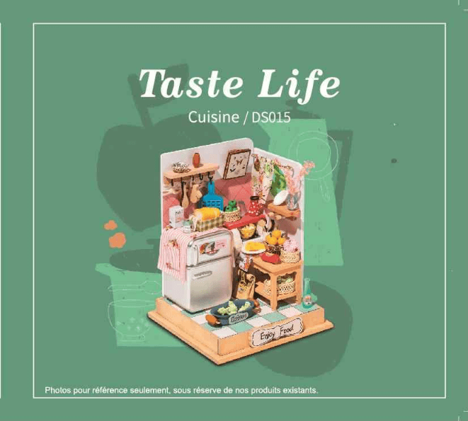 RDS015 - Taste Life Manuel en Français
