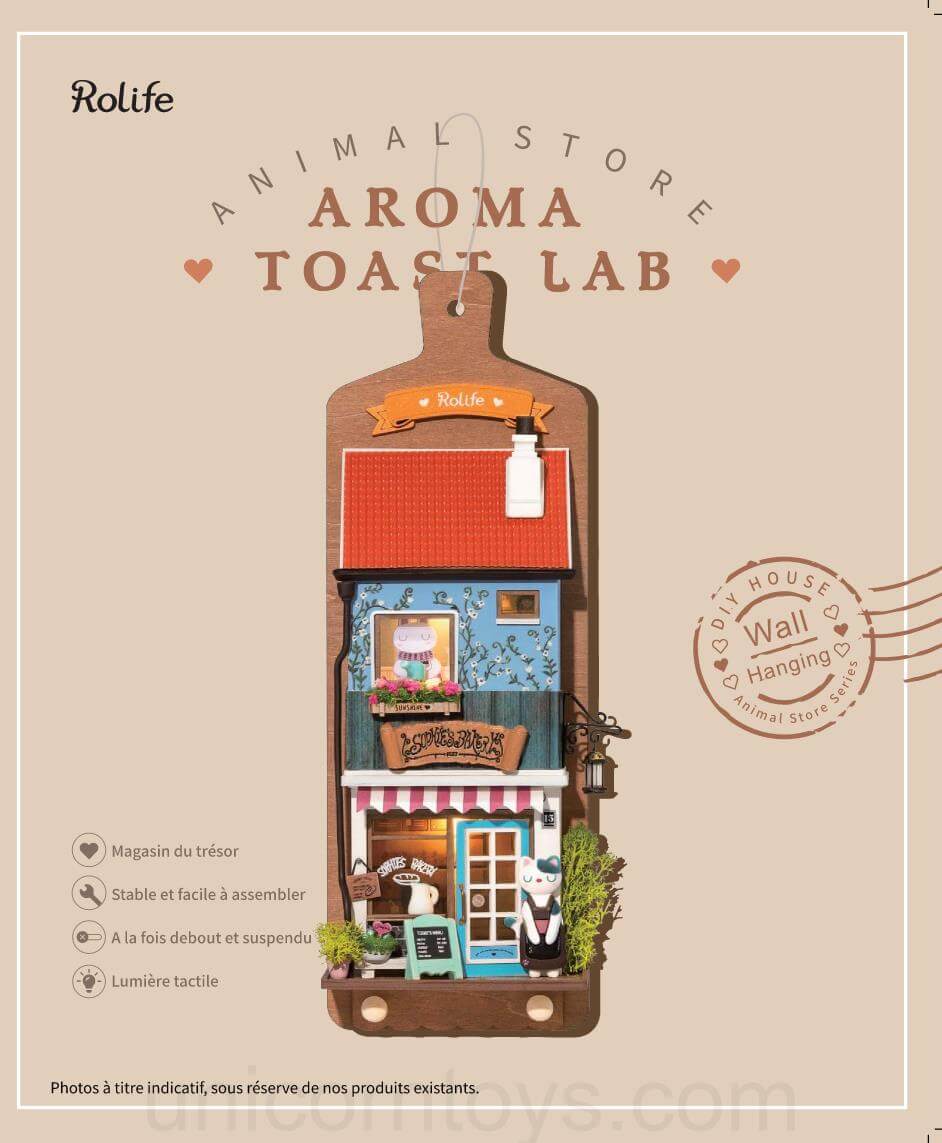 RDS019 - Aroma Toast Lab Manuel en Français