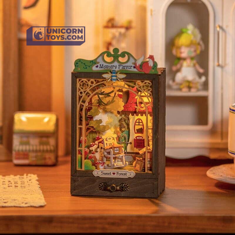 Sweet Forest | Robotime Rolife Box Theater DS026 DIY Dollhouse Miniatures Kit