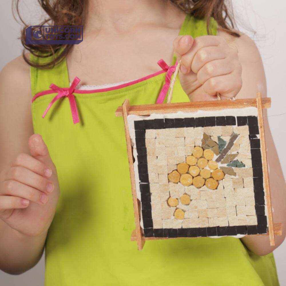 Mini Heart Mosaic Kit | Natural Stone Mosaic Art DIY Kit