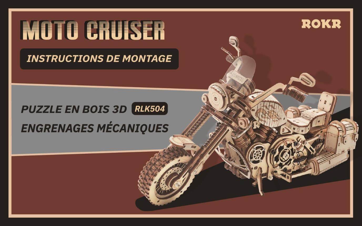RLK504 - Moto Cruiser Manuel en Français