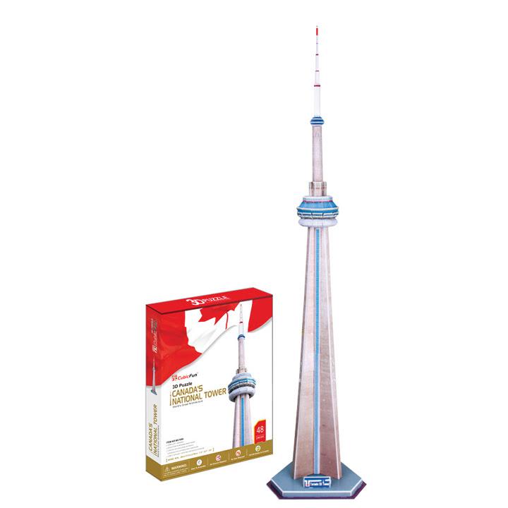 CN Tower (48 pcs) | 3D Puzzle Model