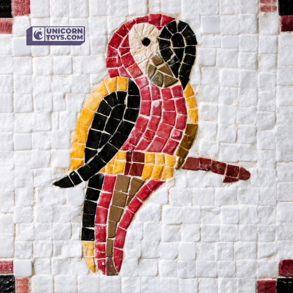 Parrot (L) Mosaic Kit | Natural Stone Mosaic Art DIY Kit