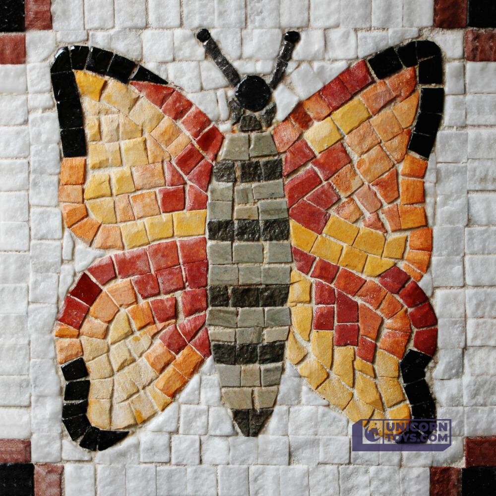 Butterfly Mosaic Kit | Natural Stone Mosaic Art DIY Kit
