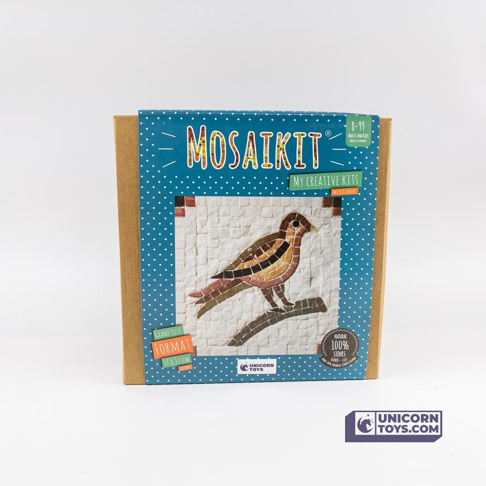 Bird (L) Mosaic Kit | Natural Stone Mosaic Art DIY Kit