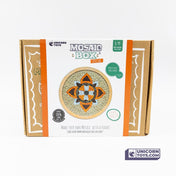 Avignon Medallion 6 Mosaic Box | Natural Stone Mosaic Art DIY Kit