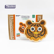 Tiger Face Mosaic Box | Natural Stone Mosaic Art DIY Kit