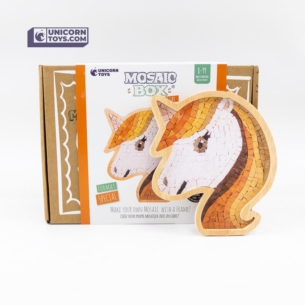 Mosaic Unicorn Kit, Make A Mosaic Kit, Mosaic Activity Birthday Gift,  Activity Eva Foam, Kids Craft, Wooden Rainbow Unicorn Kit Personalised 