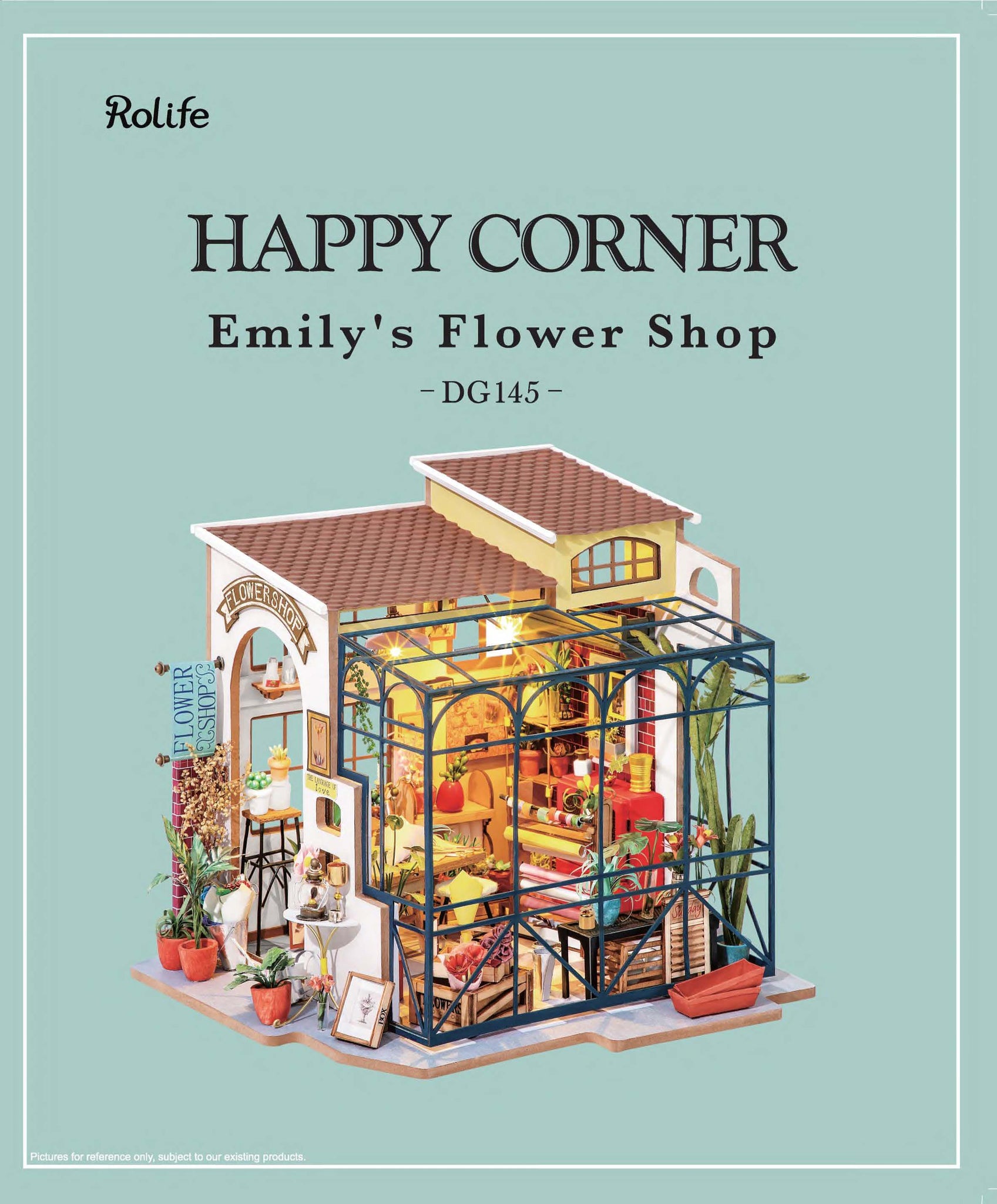Emily's Flower Shop DG145 - Rolife