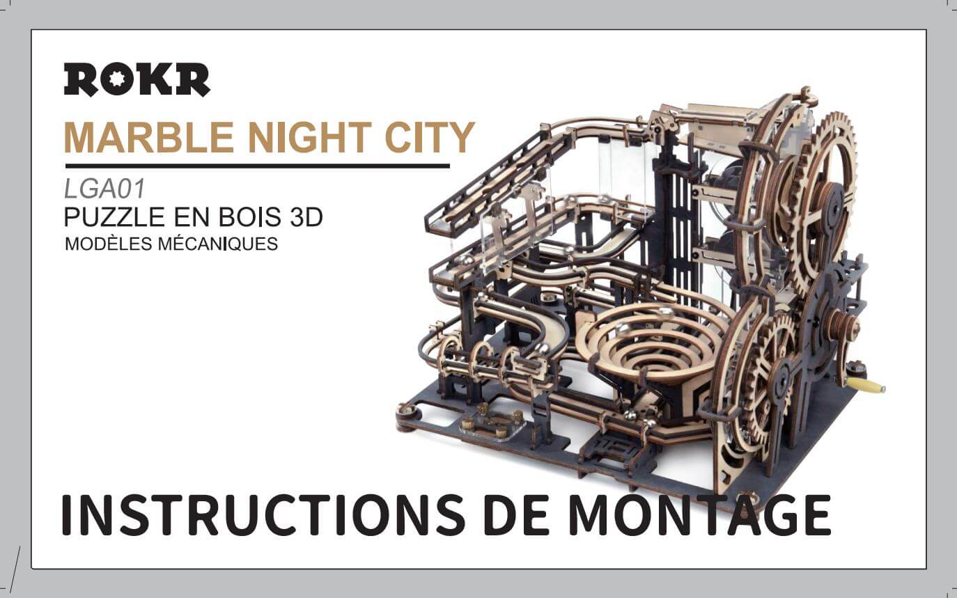 RLGA01 - Marble Night City Manuel en Français