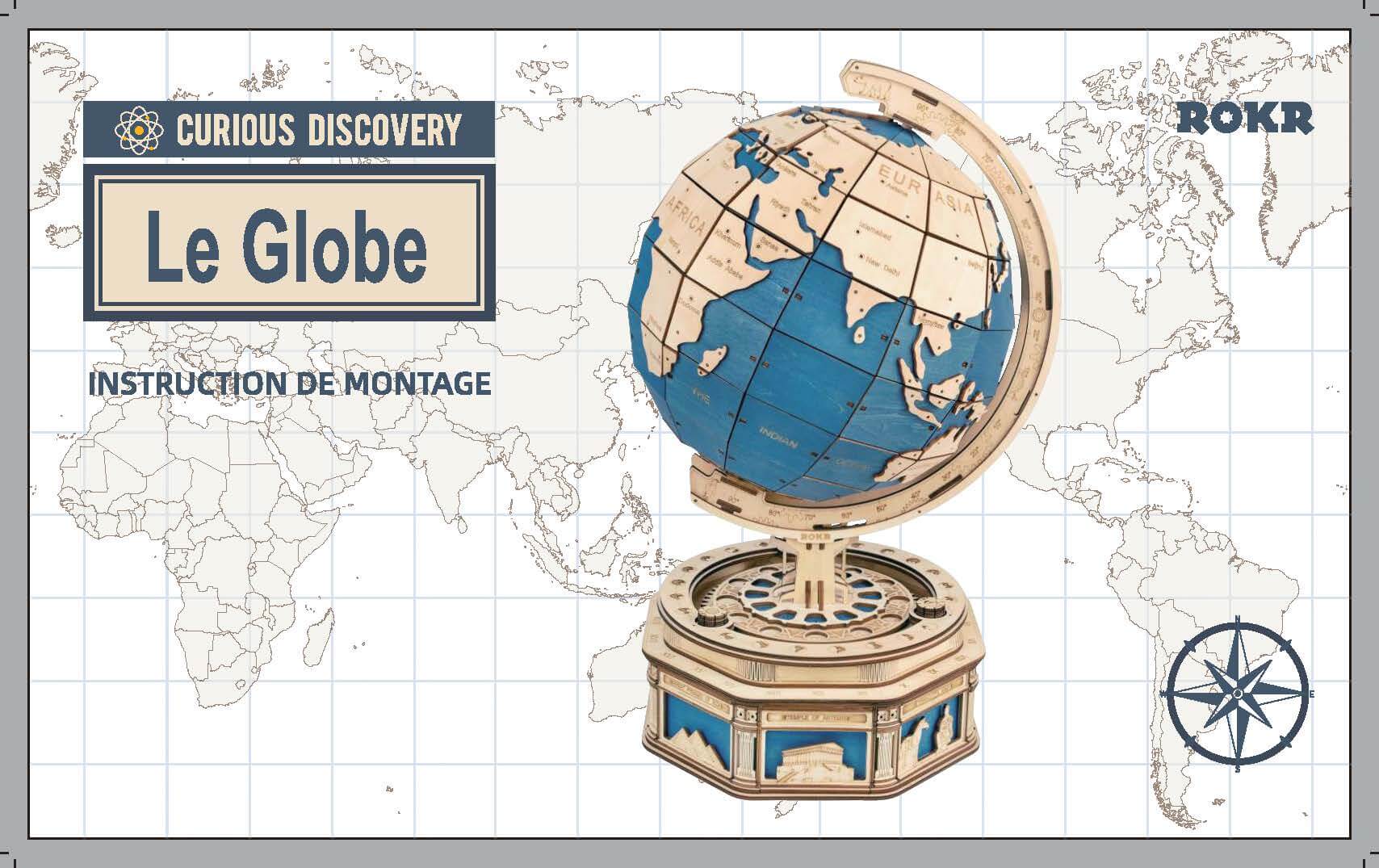 RST002 - Globe Terrestre Secret Manuel en Français