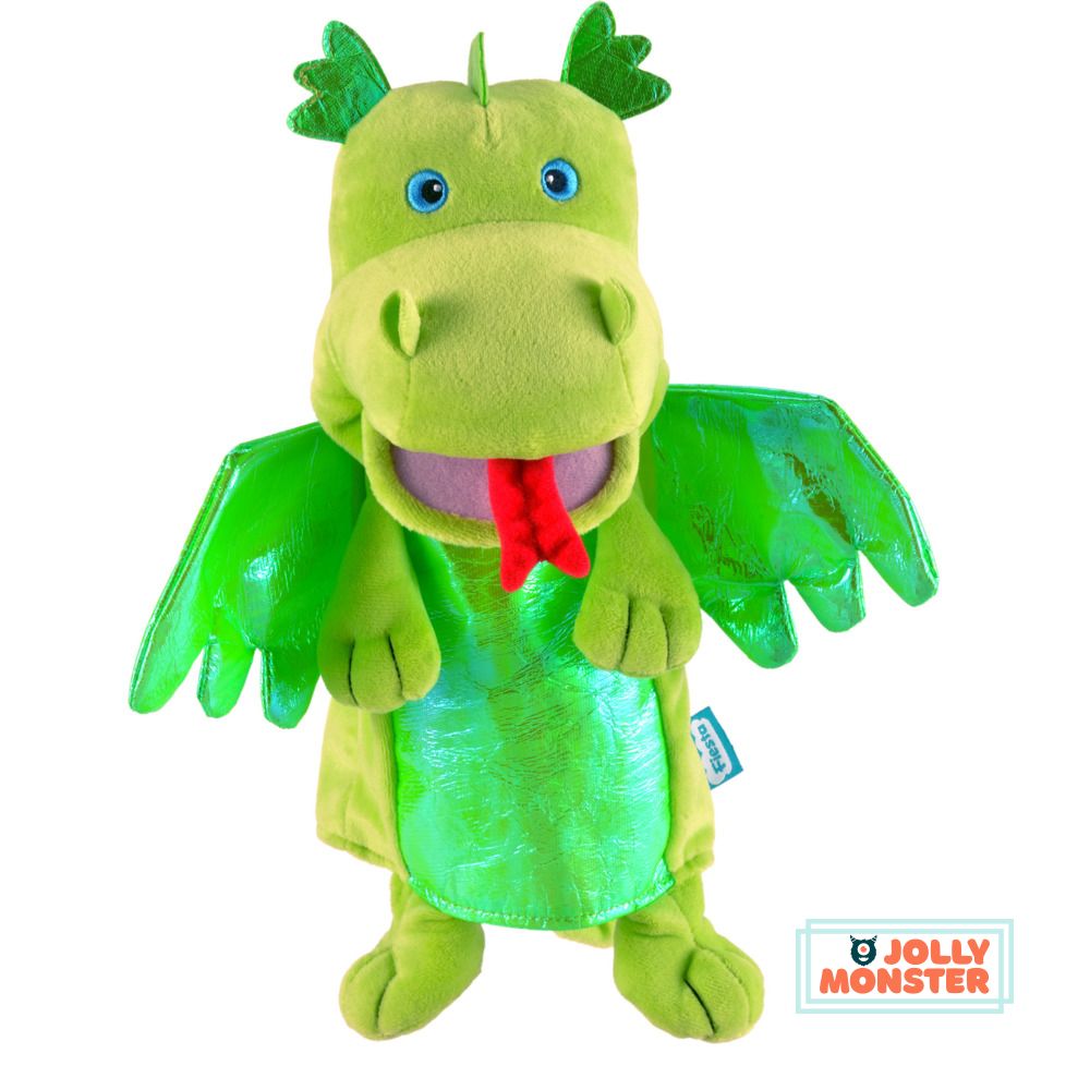 Green Dragon Hand Puppet
