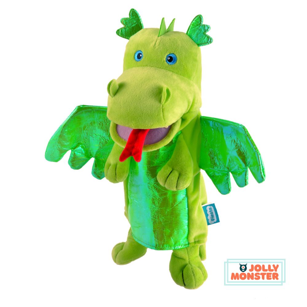 Green Dragon Hand Puppet