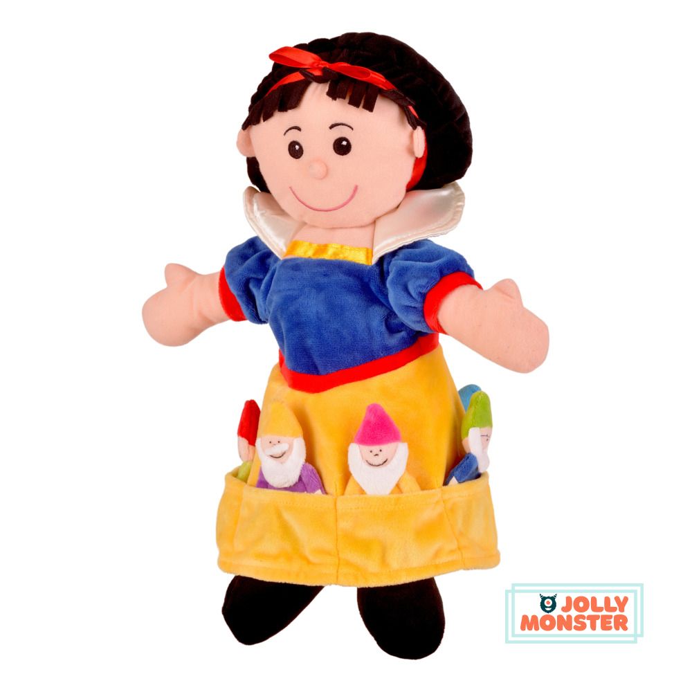 Snow White & Seven Dwarfs Hand & Finger Puppet Set