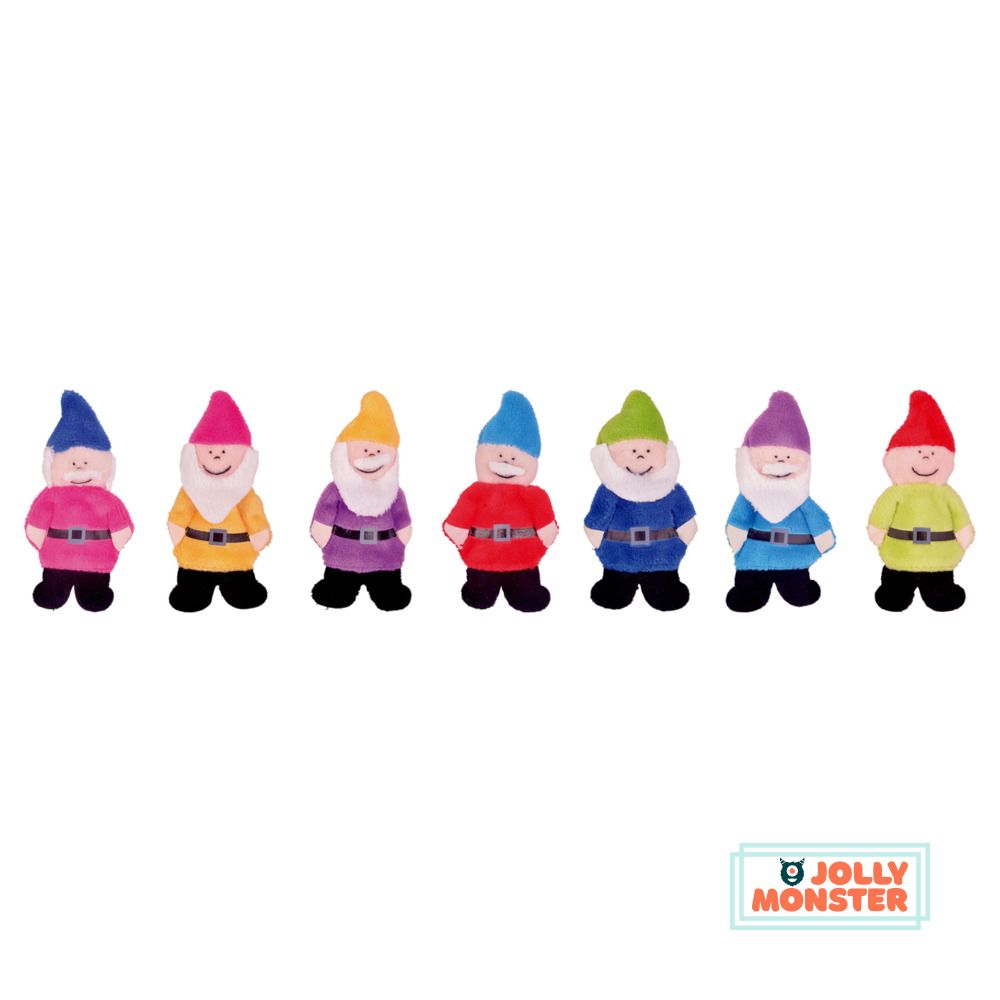 Snow White & Seven Dwarfs Hand & Finger Puppet Set