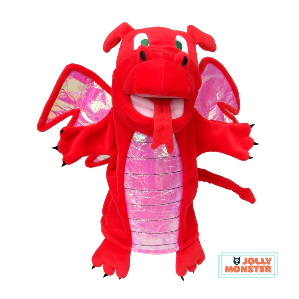 Red Dragon Hand Puppet