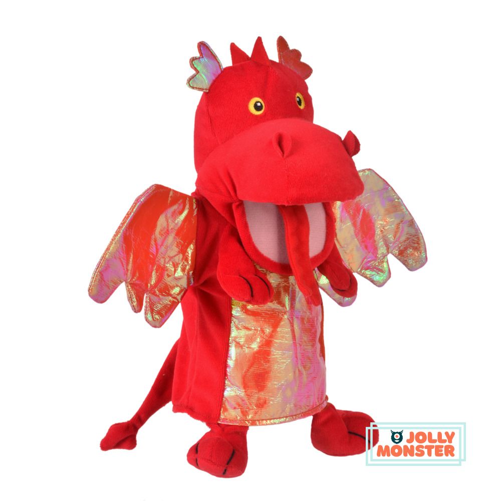 Red Dragon Hand Puppet