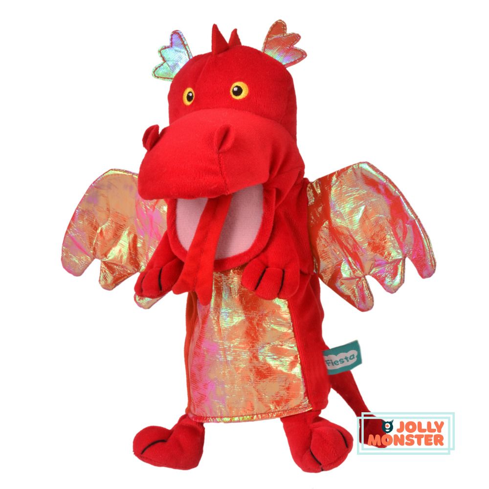 Red Dragon Hand Puppet