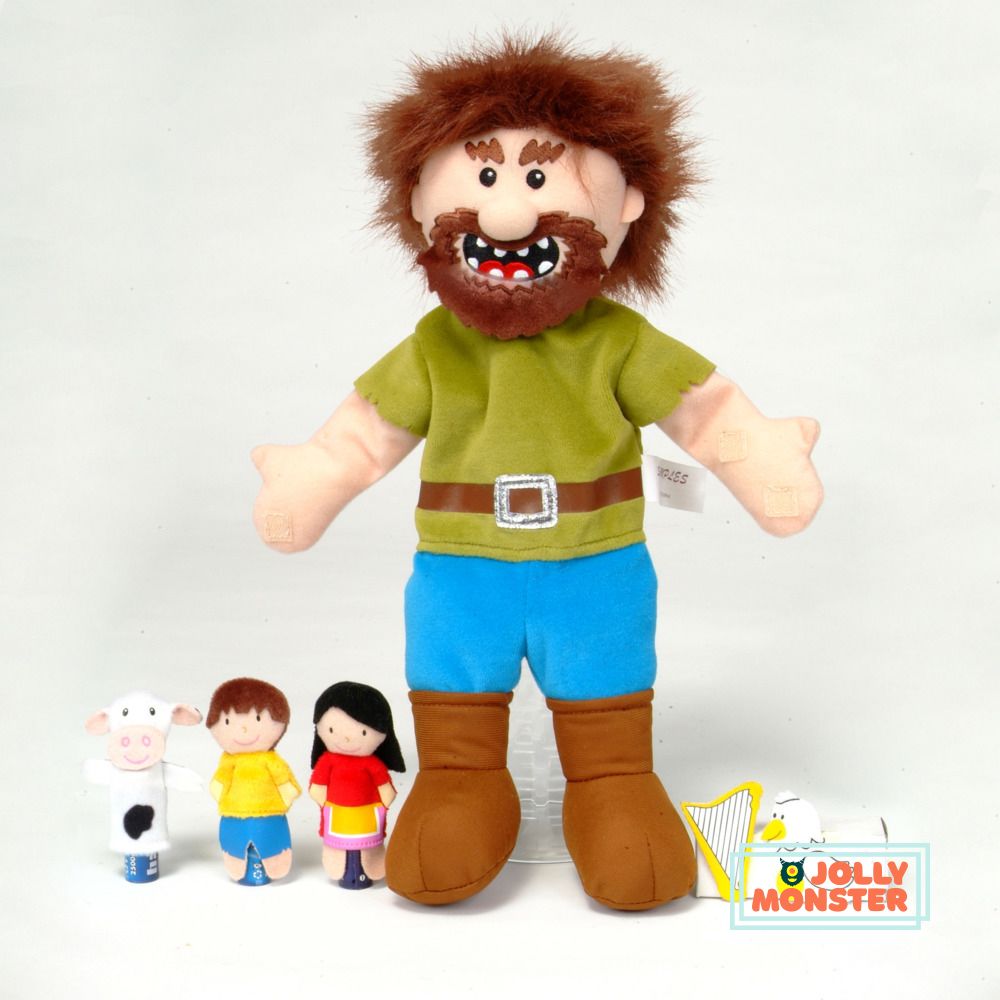 Jack & the Beanstalk Hand & Finger Puppet Set