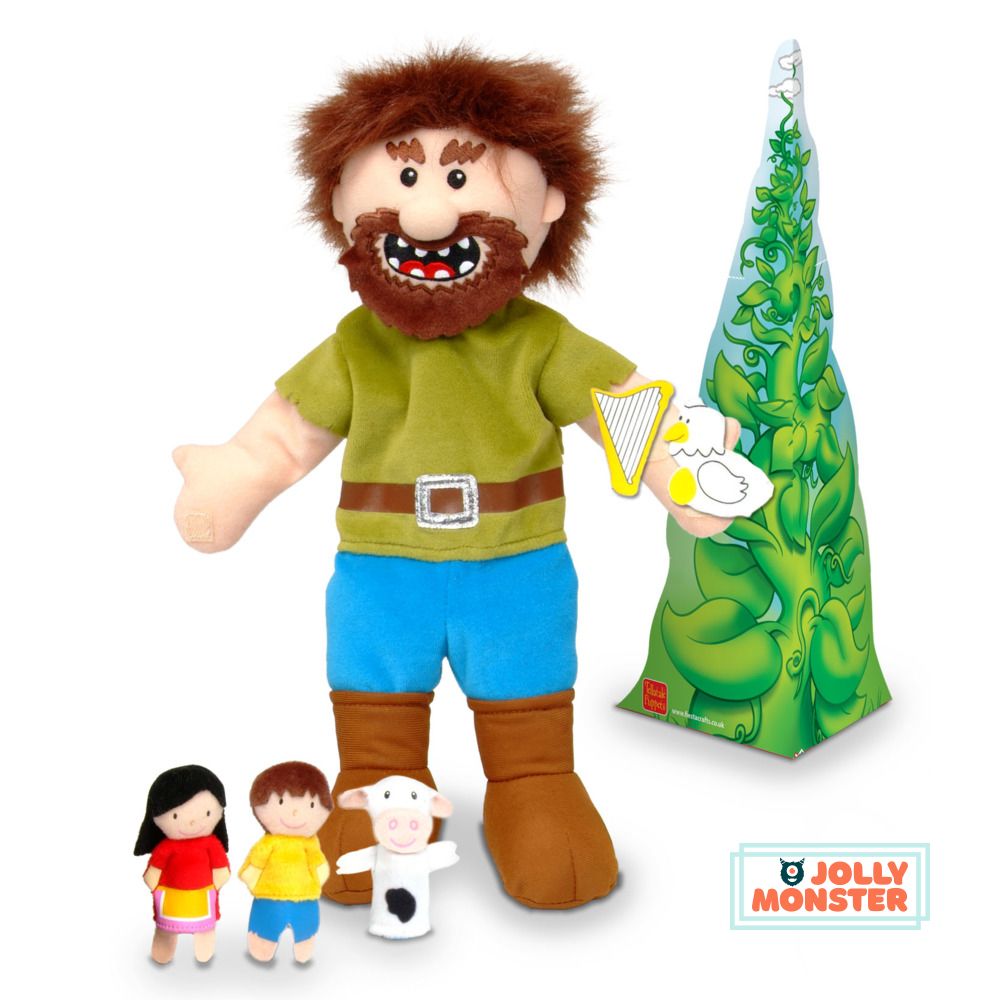 Jack & the Beanstalk Hand & Finger Puppet Set