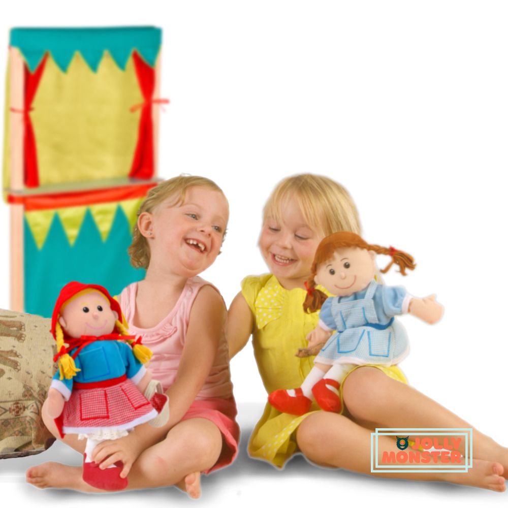 Red Riding Hood Hand and Finger Puppet Set