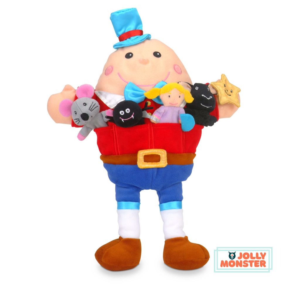 Nursery Rhymes Hand & Finger Puppet Set
