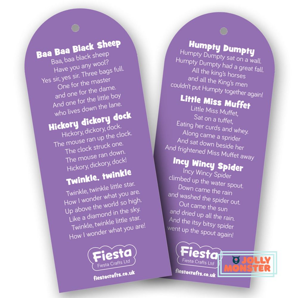 Nursery Rhymes Hand & Finger Puppet Set