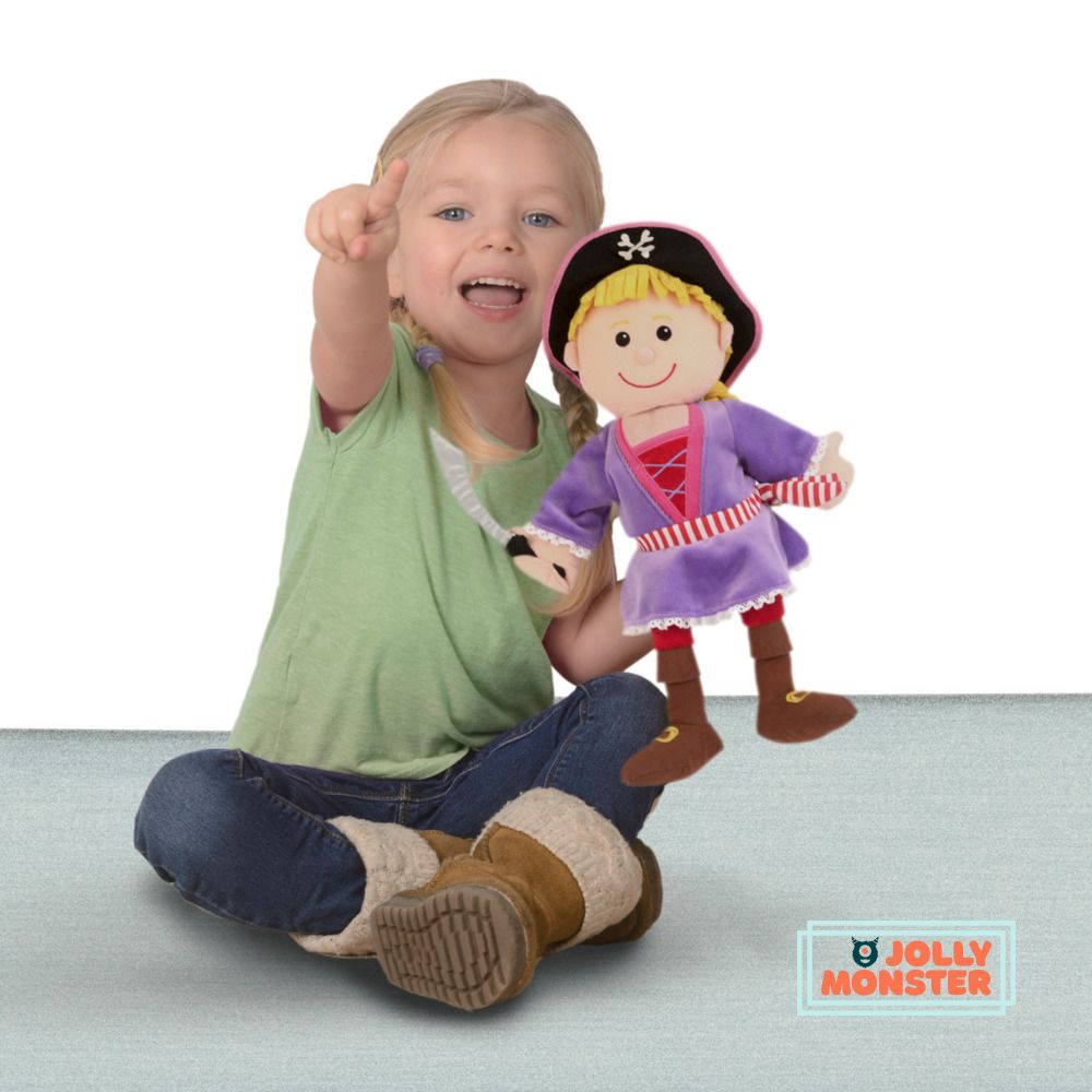 Girl Pirate Hand Puppet
