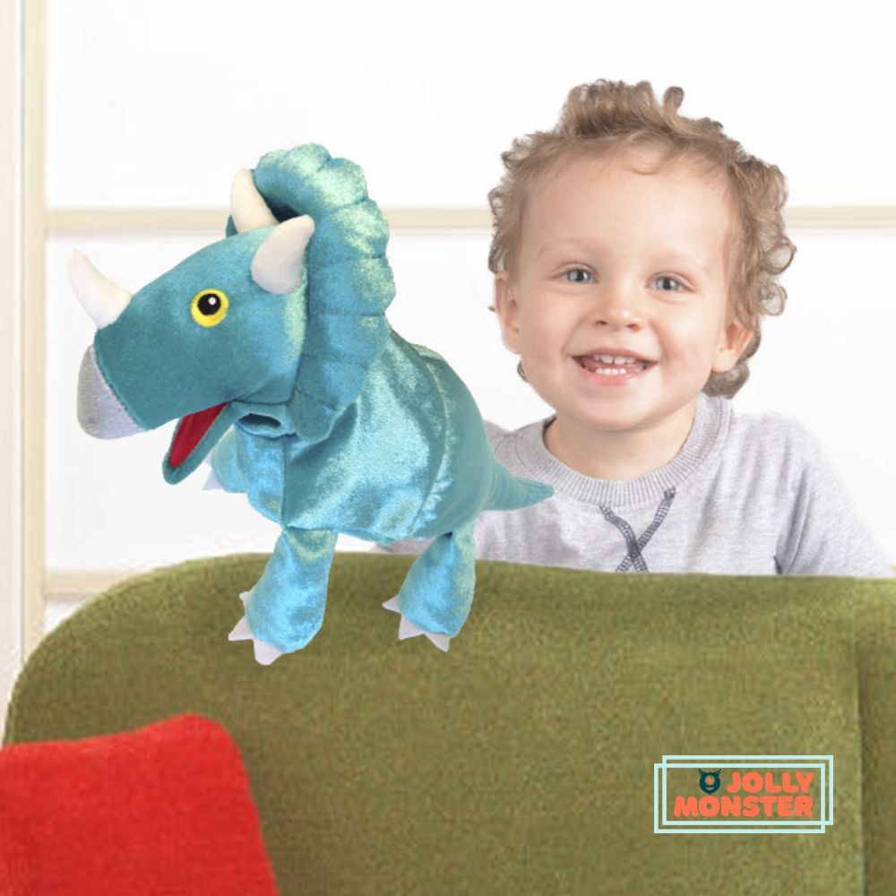 Triceratops Hand Puppet