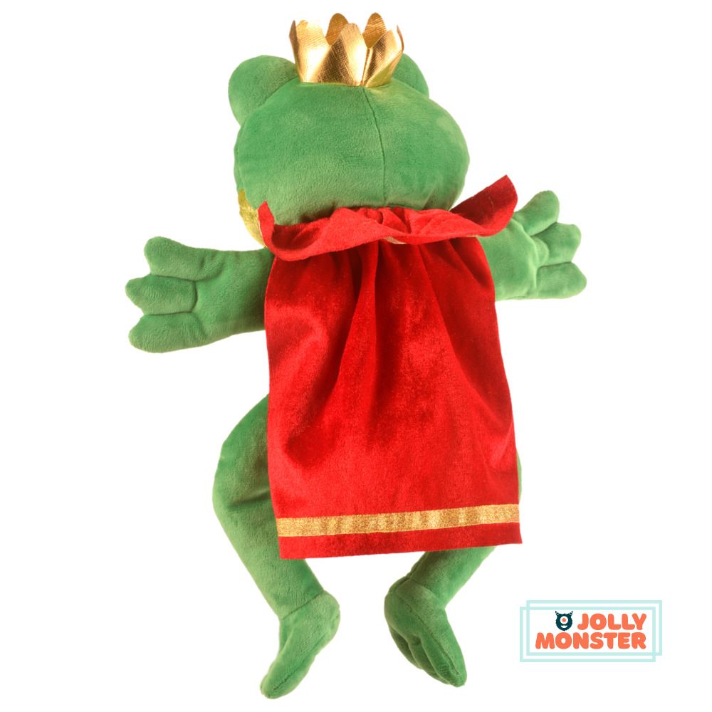 Frog Prince Hand & Finger Puppet Set