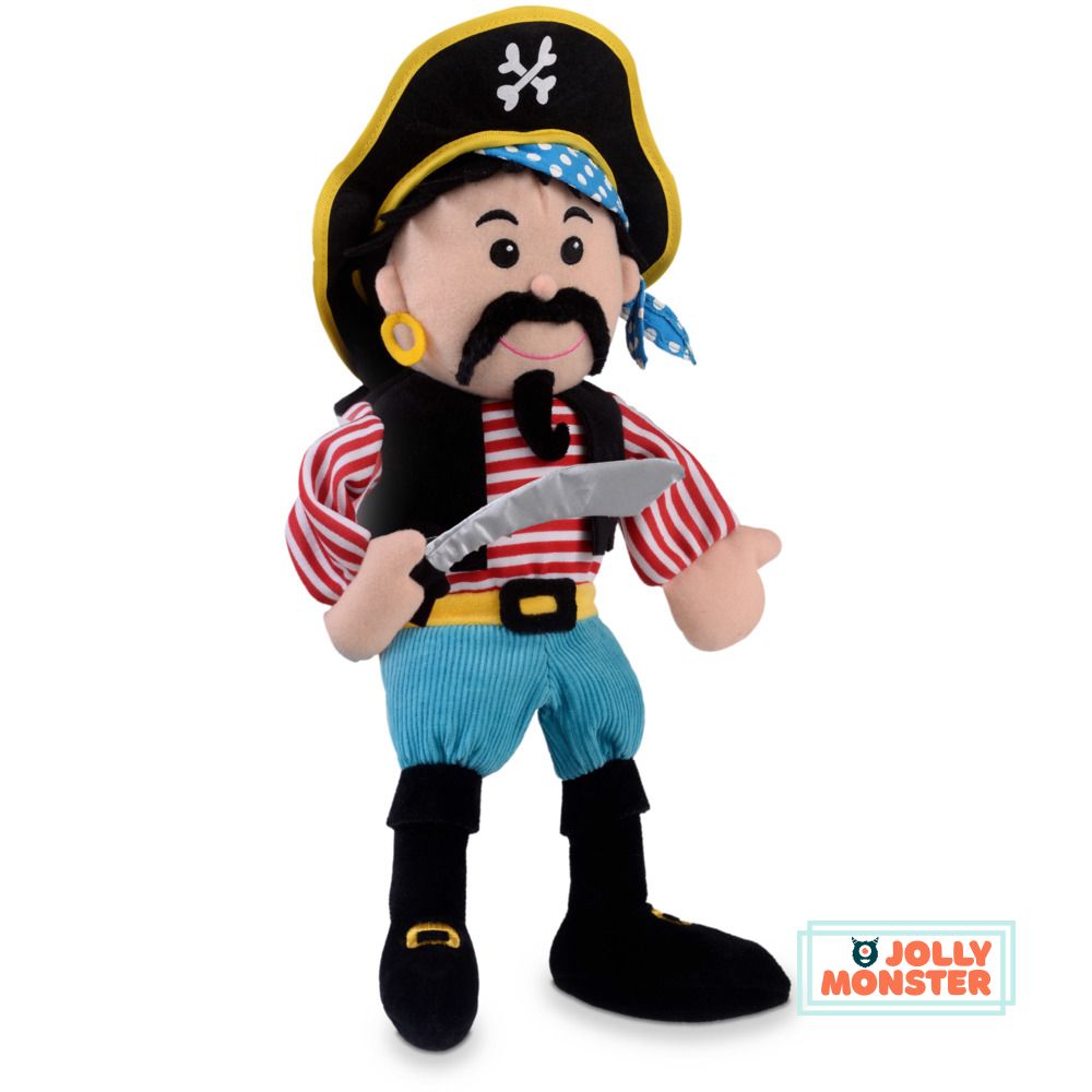 Stripes Pirate Hand Puppet