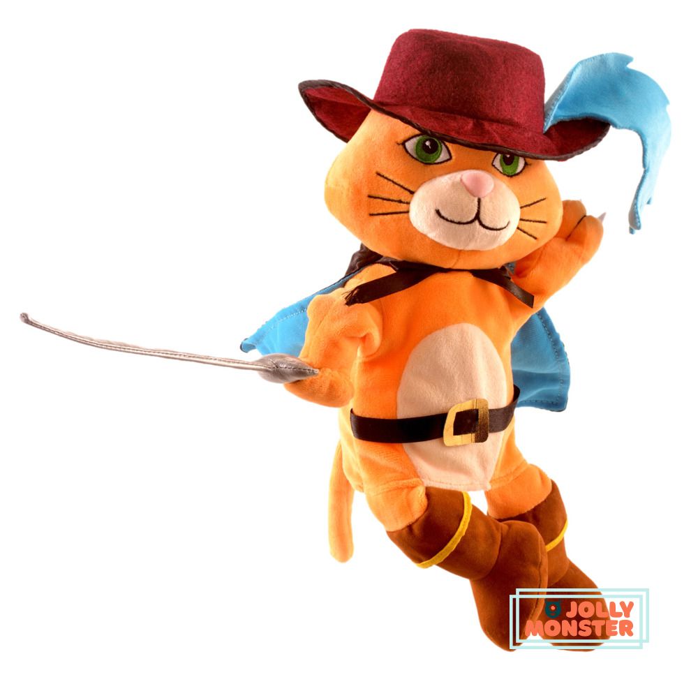 Puss in Boots Hand & Finger Puppet Set