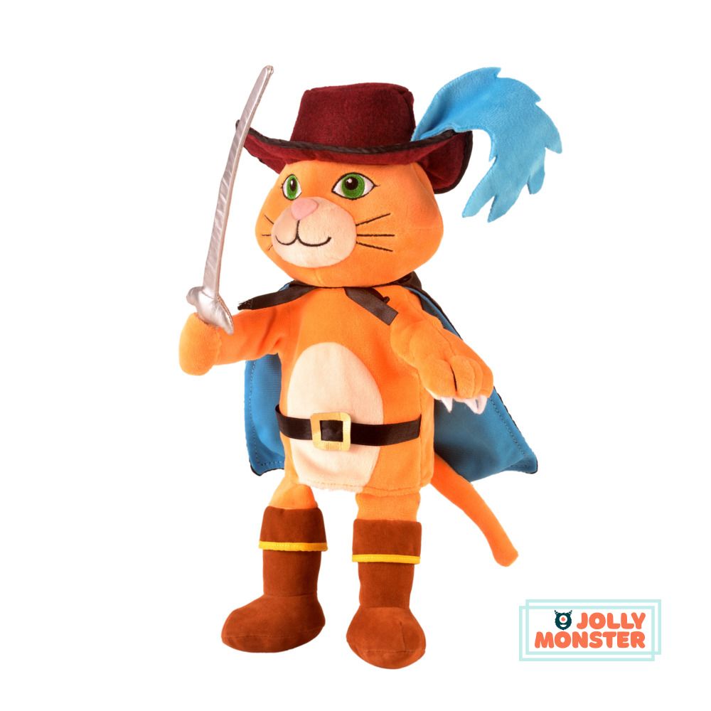 Puss in Boots Hand & Finger Puppet Set
