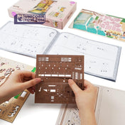 Sakura Tram | Robotime Rolife TGB01 DIY Miniature Book Nook Kit