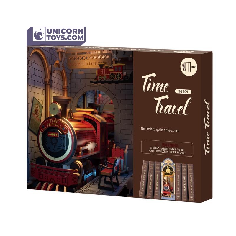 Time Travel | Robotime Rolife TGB04 DIY Miniature Book Nook Kit