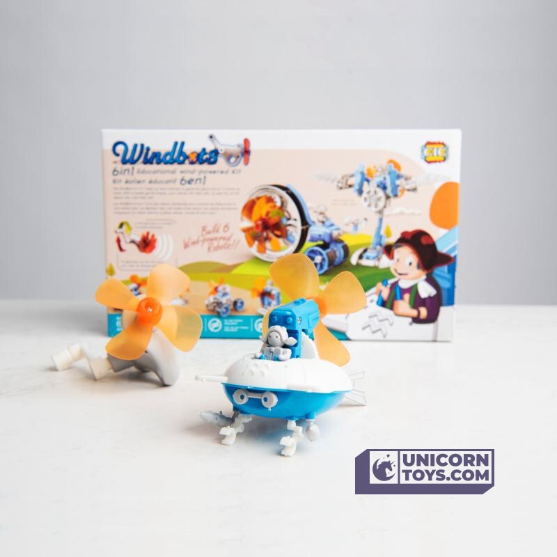 CIC Kits Windbots 6 in 1 Wind-powered Science Kit STEM Toy 10 ...