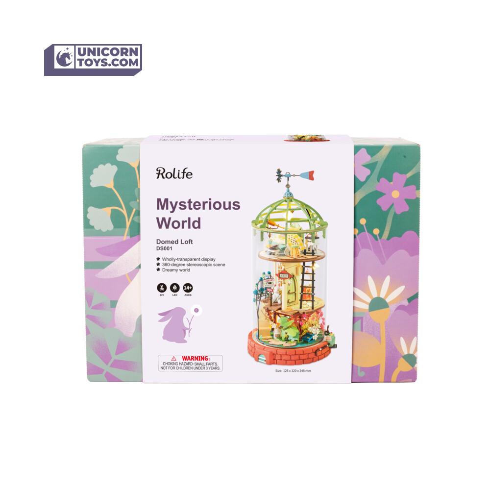 Domed Loft | Robotime Glass Miniature Dollhouse Kit DS001