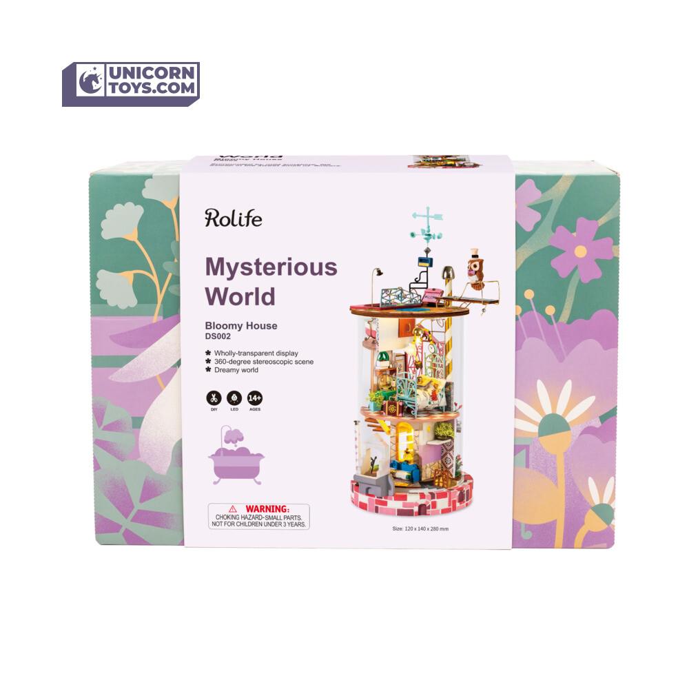 Bloomy House | Robotime Glass Miniature Dollhouse Kit DS002