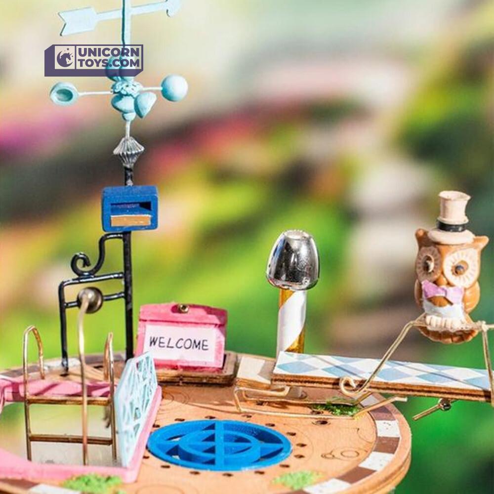 Bloomy House | Robotime Glass Miniature Dollhouse Kit DS002