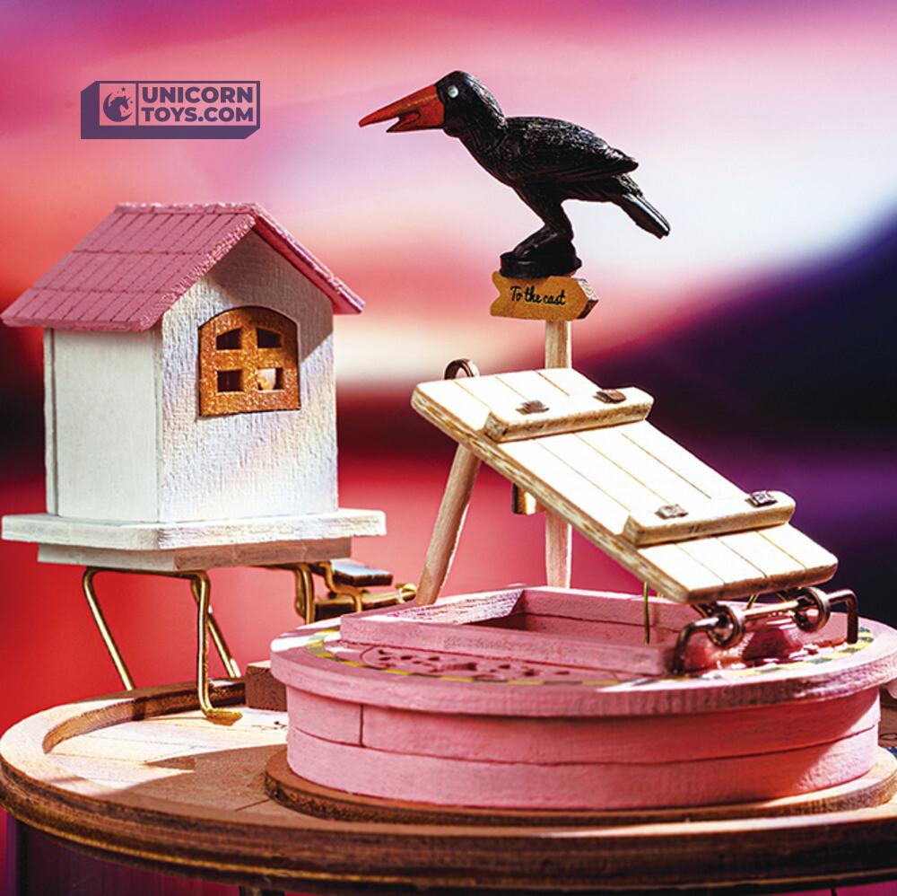 Secluded Neighbour | Robotime Glass Miniature Dollhouse Kit DS003