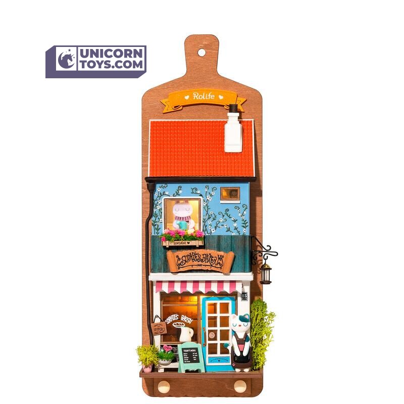 Aroma Toast Lab | Robotime Rolife DS019 Wall Hanging DIY Miniatures Kit