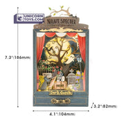 Dark Castle | Robotime Rolife Box Theater DS023 DIY Dollhouse Miniatures Kit