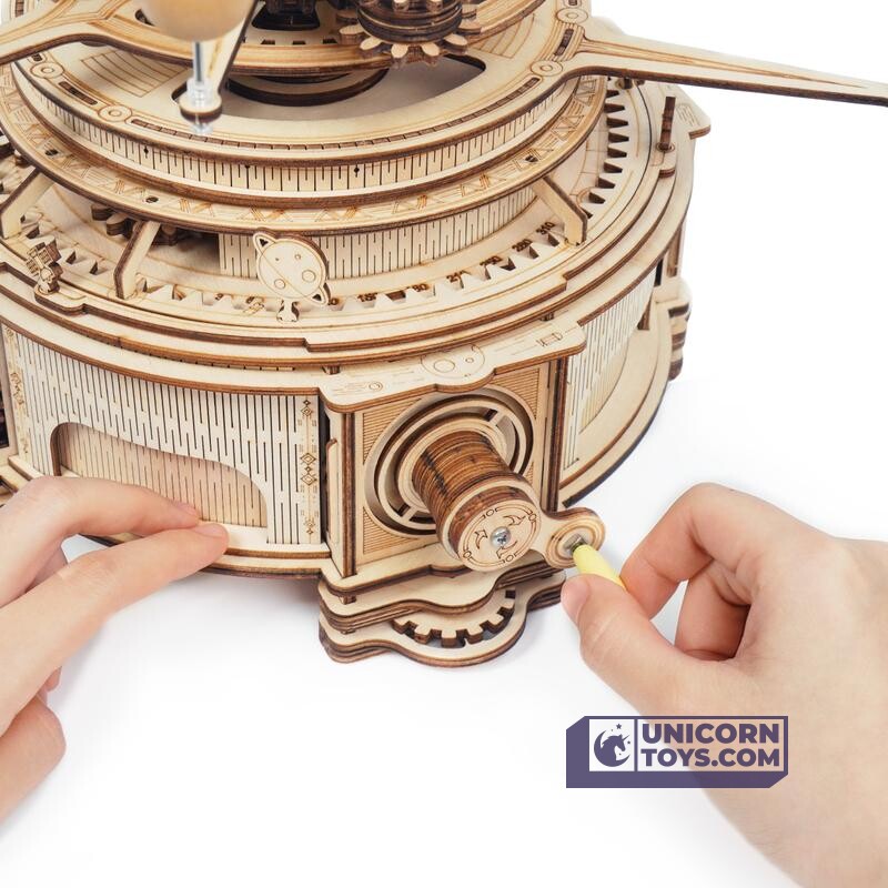 Mechanical Orrery | Robotime ROKR ST001 Curious Discovery Mechanical Puzzle Kit