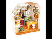 Jason's Kitchen | Robotime DG105 DIY 1:24 Dollhouse Miniatures Kit