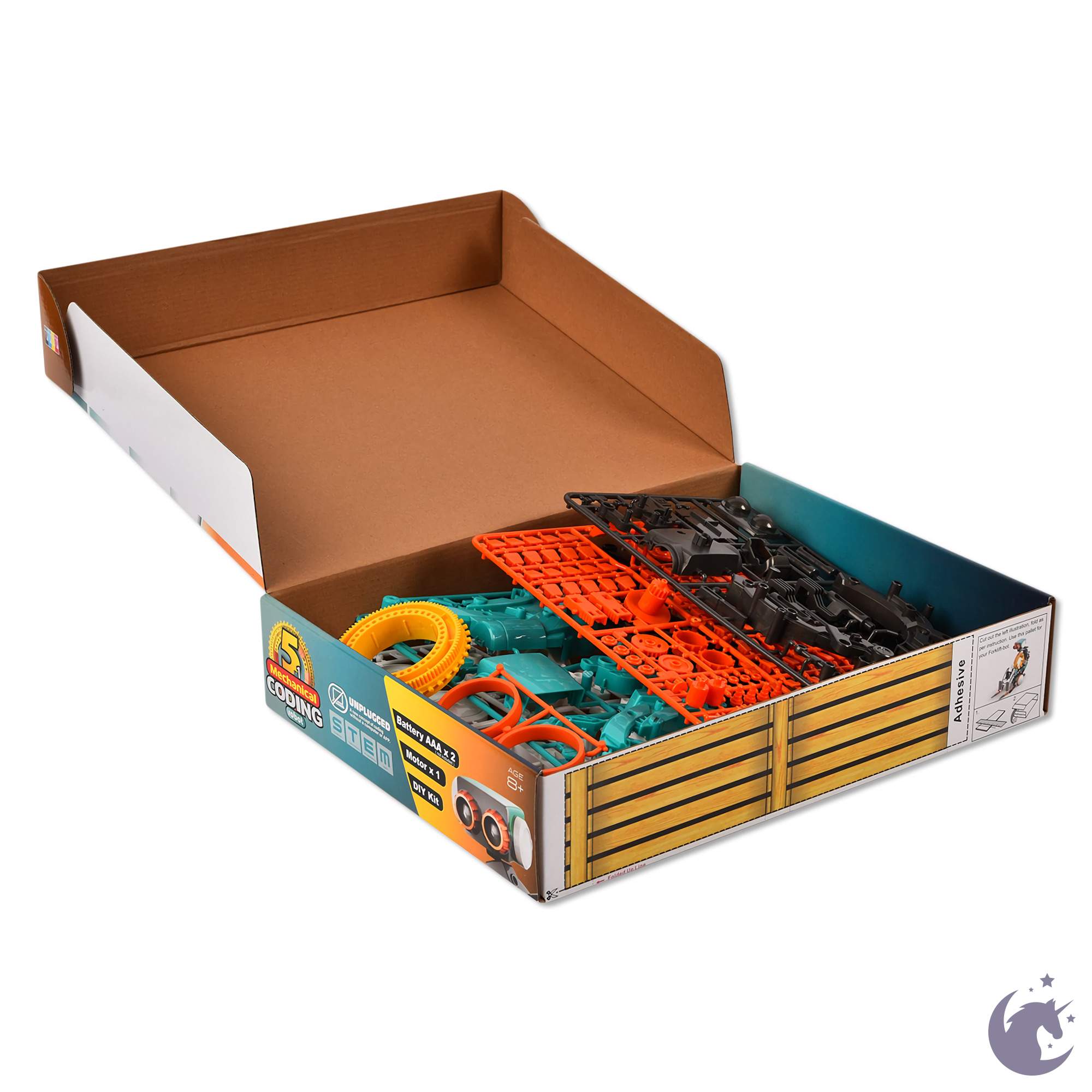 Programming Toy Kit CIC Kits 5 in 1 Mechanical Coding Robot STEM Programming Toy Age 10 ...