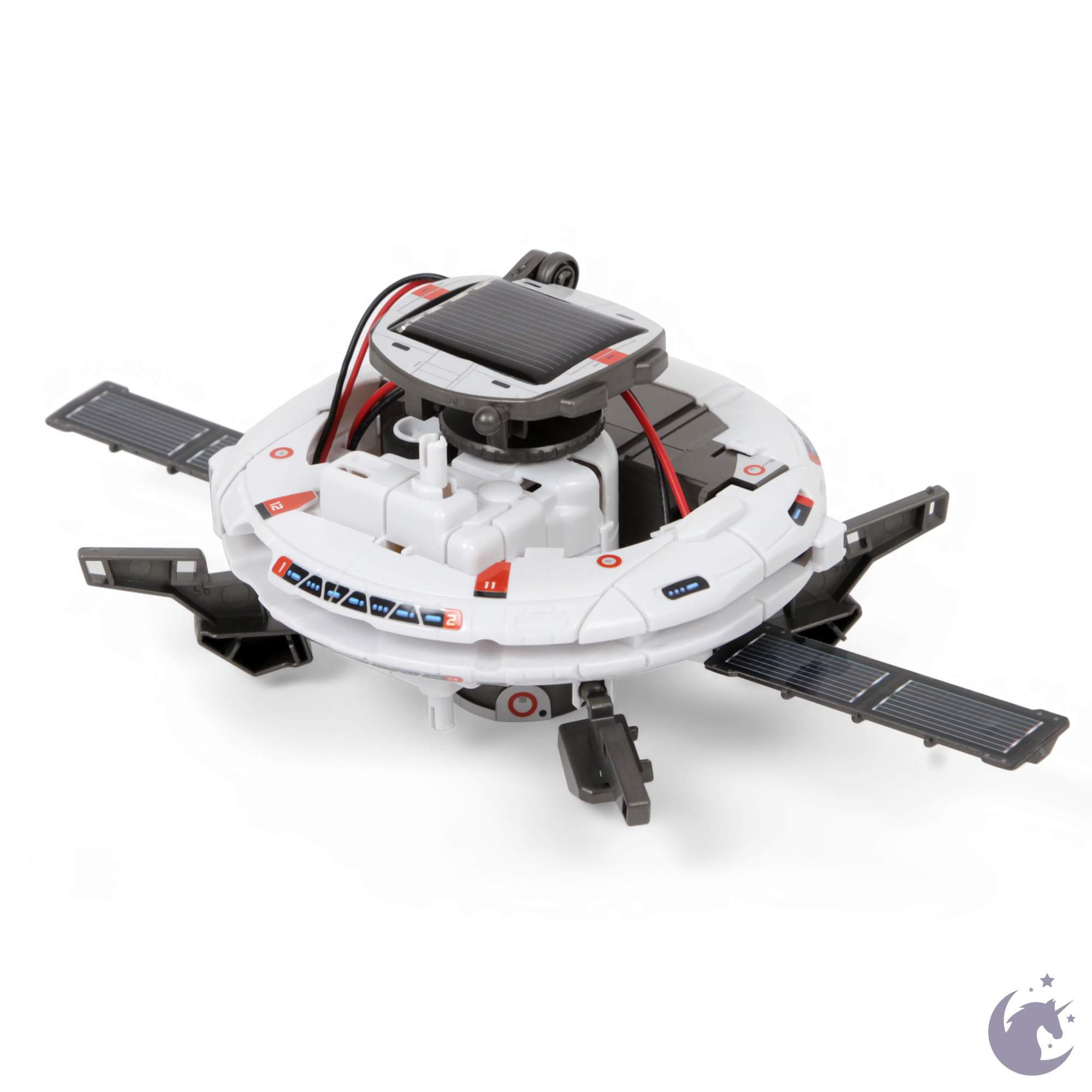 unicorntoys cic kits 7 in 1 solar rechargeable space fleet educational robot kit engineering stem toys for kids CIC21-647