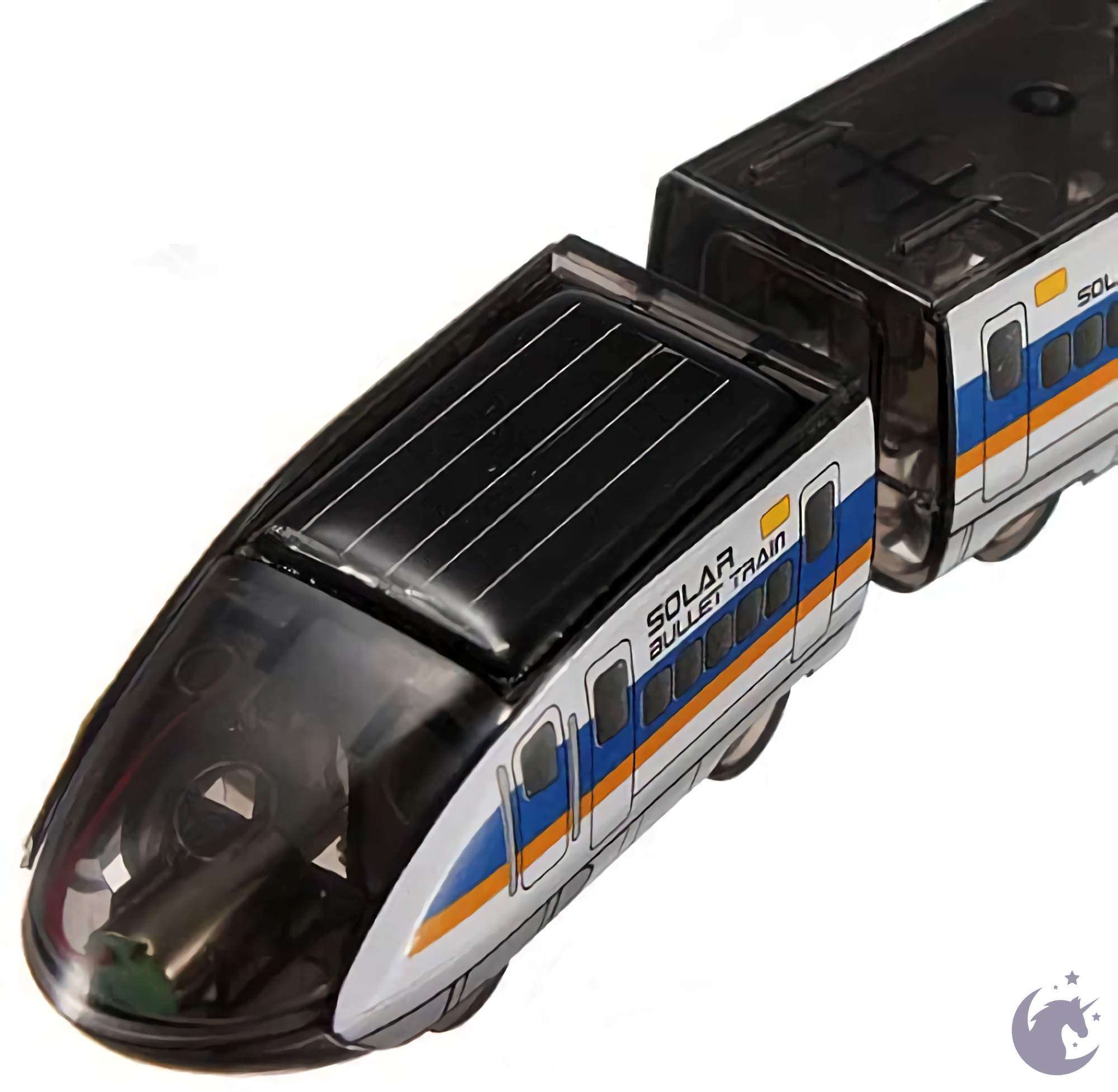 Solar outlet train toy