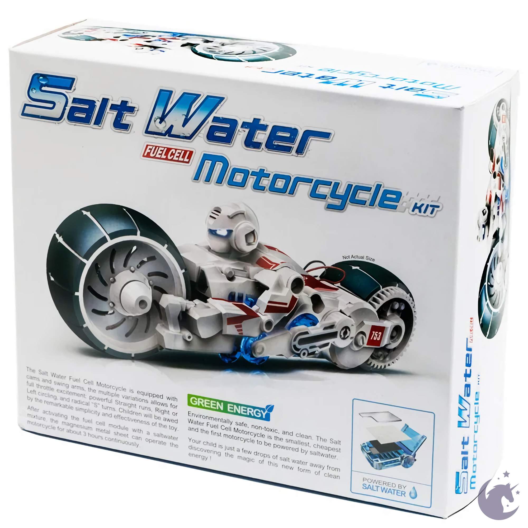 CIC Kits Salt Water Fuel Cell Motorcycle Green Energy STEM Toy Age