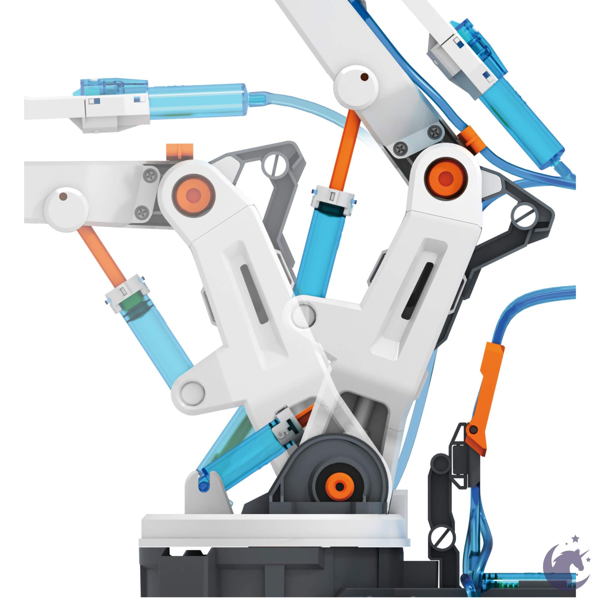 CIC Kits Hydraulic Robot Arm Water powered STEM Toy Age 10